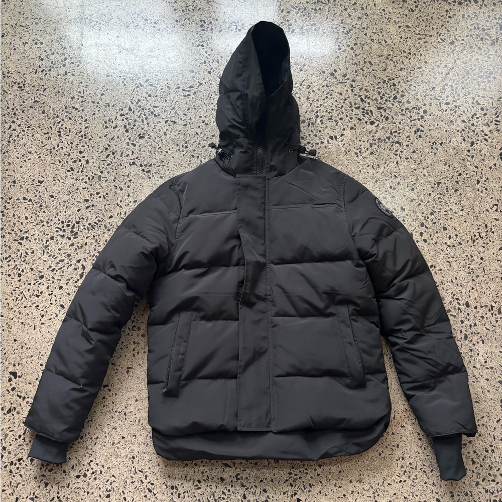 Canada goose Macmillan black label size medium